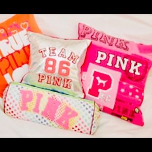 💕 ISO 💕 Victoria’s Secret Pink Vintage Pillows 💕
